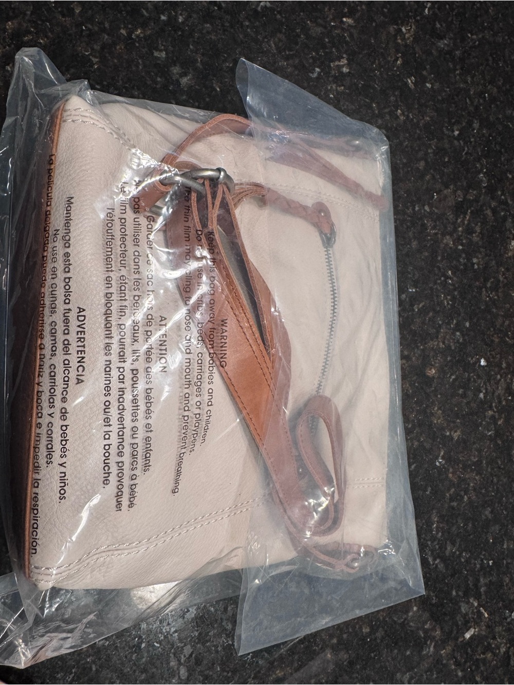 Sak crossbody leather NIB